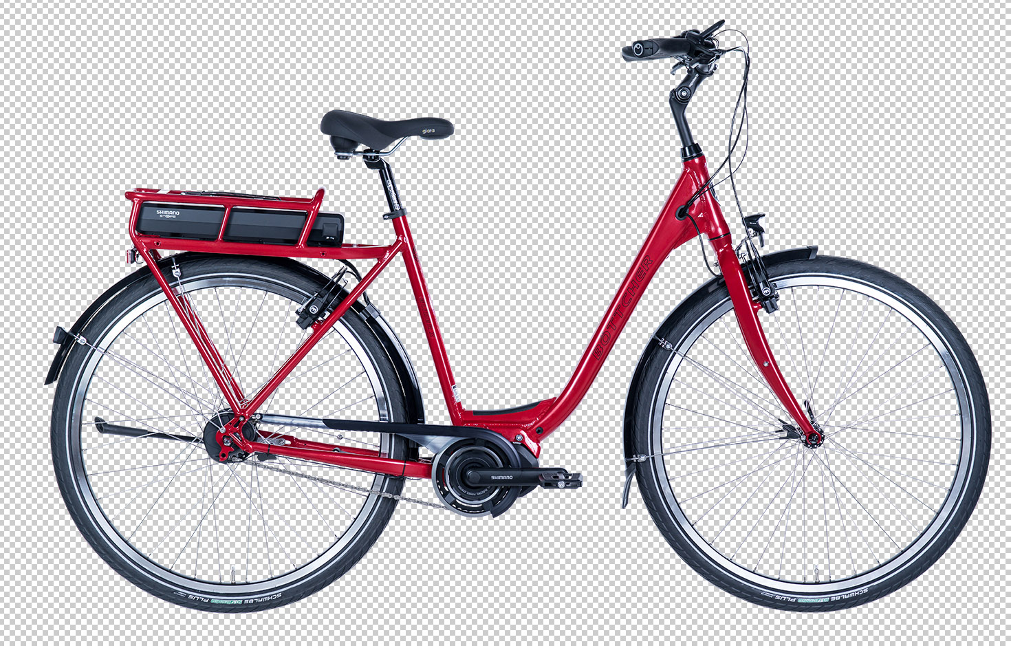 freigestellte fahrradbilder