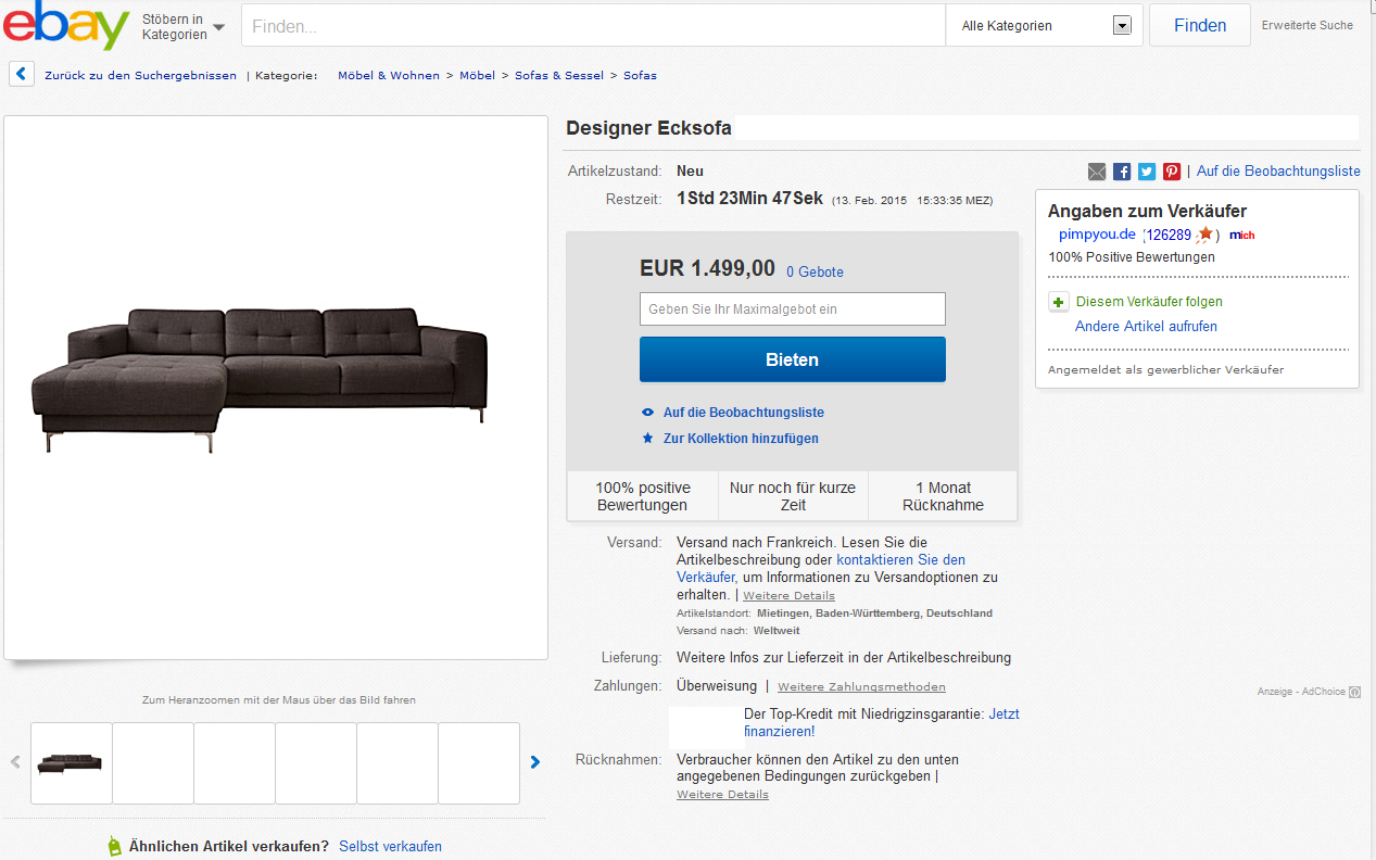 anforderungen ebay bilder