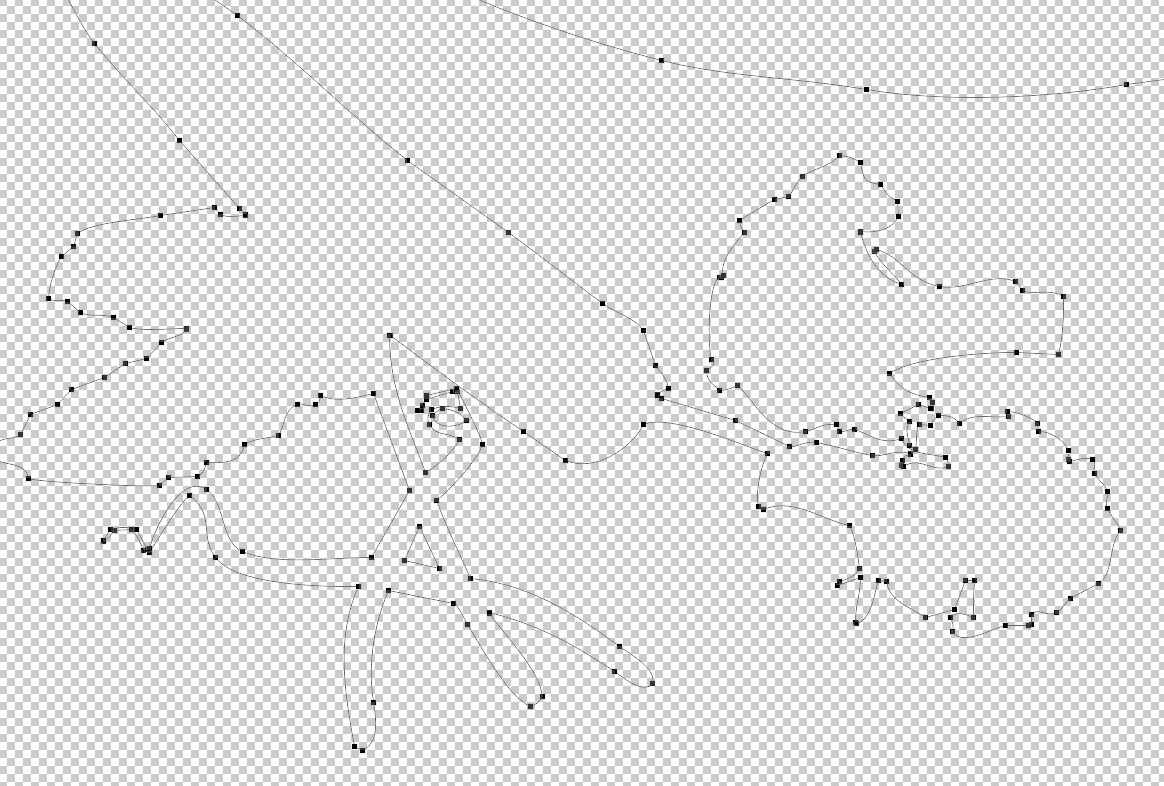 freistellen als multipfad