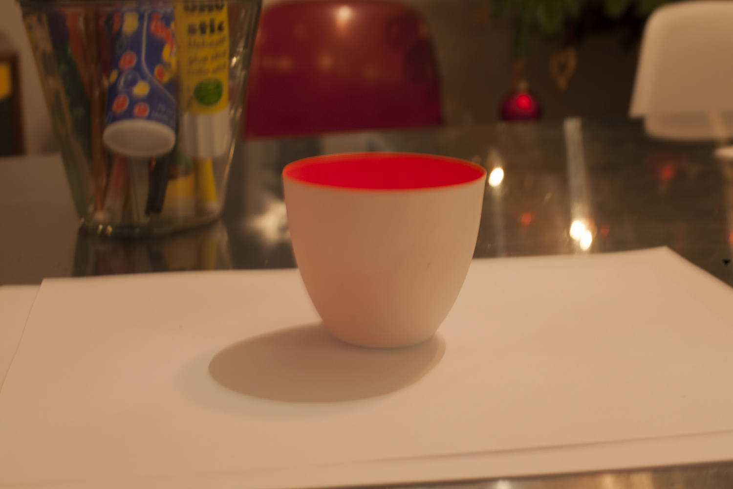 produktbild ohne blitz im manuellen modus verwackelt