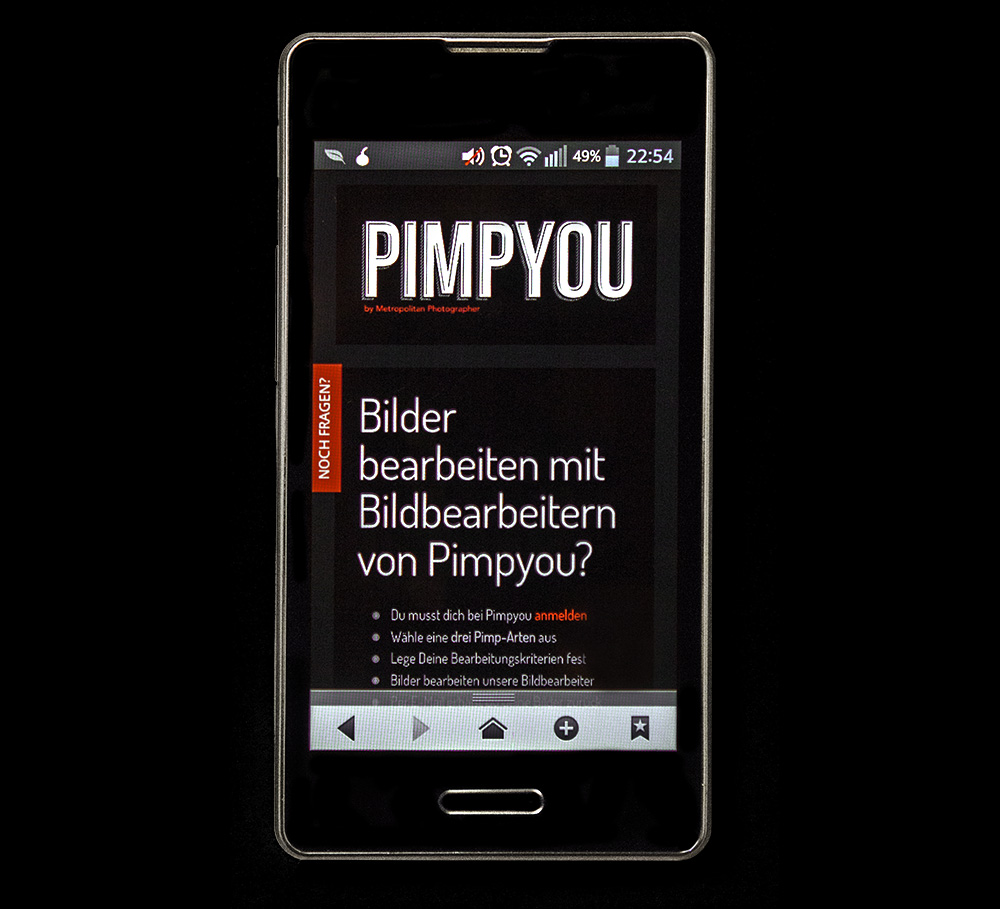smartphone bildbearbeitungsservice